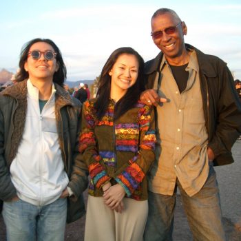 Guitarist, Yu Ooka and pianist, Billy Mitchell (and me) sightsee in Arizona